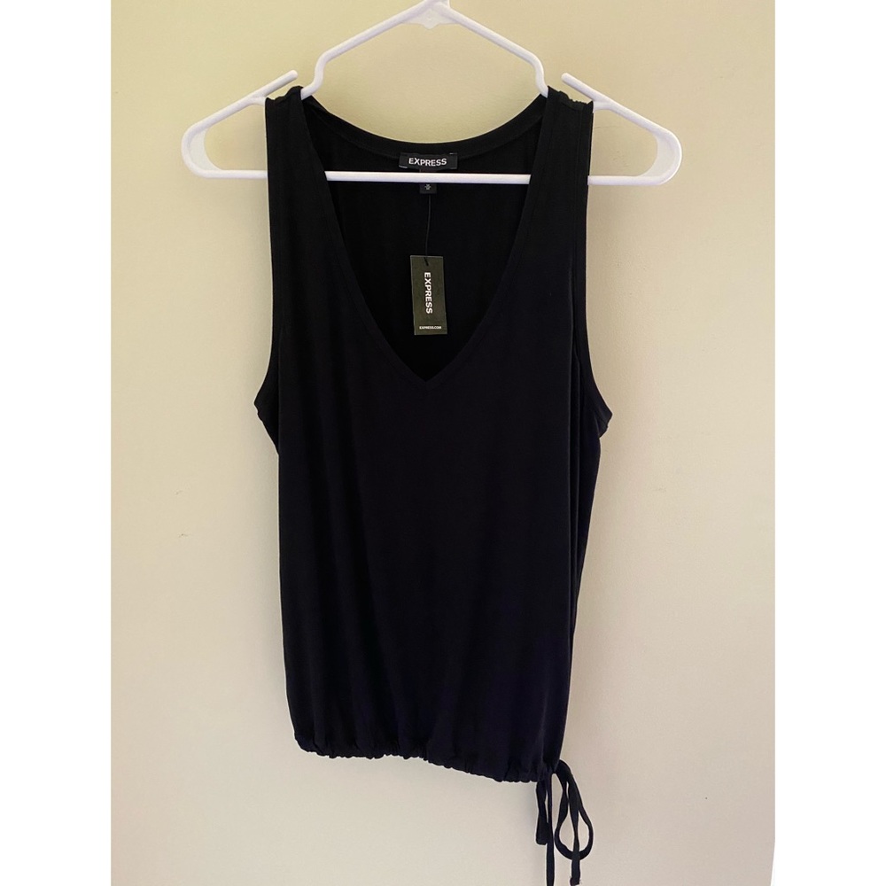 NWT EXPRESS Black Tank Top